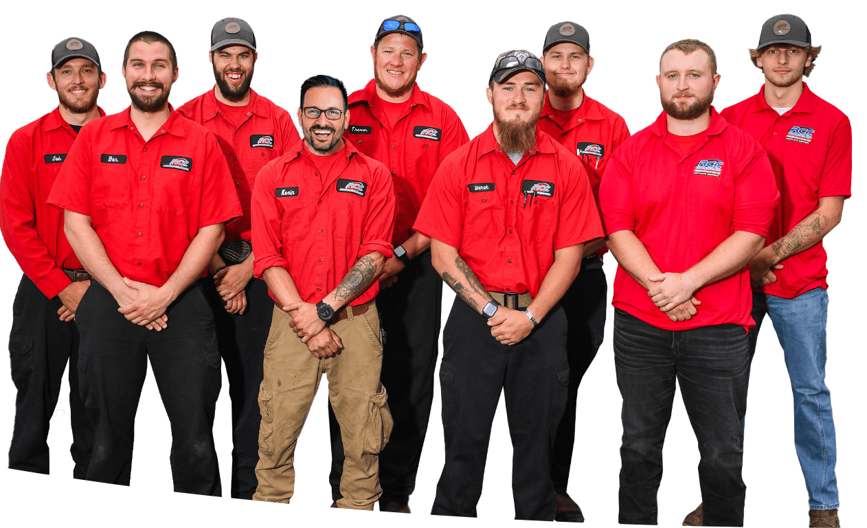Redmond's complete comfort team photo.