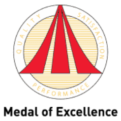 Medal of Excellence logo.